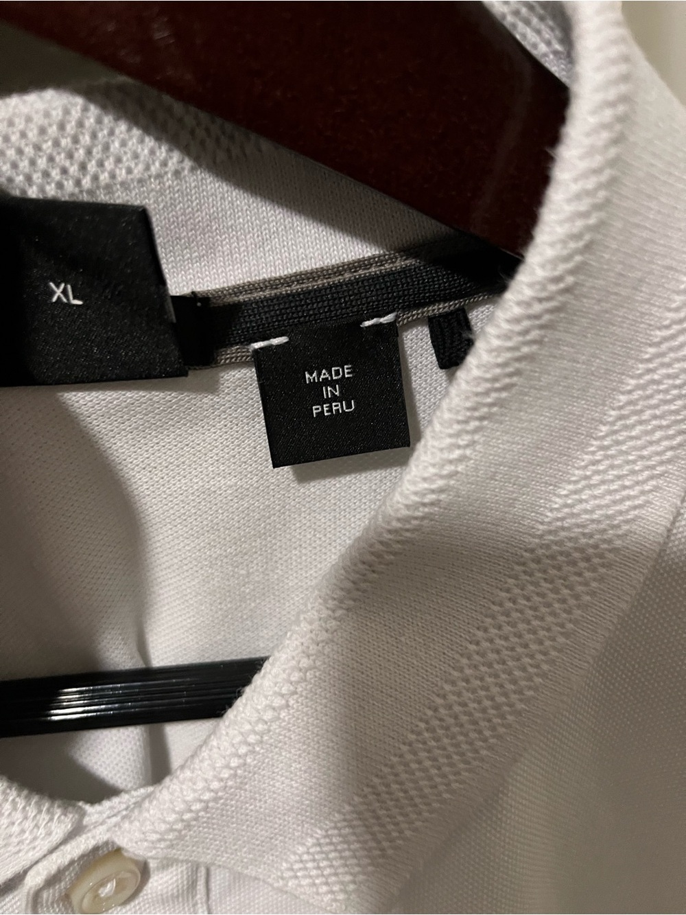 BOSS White Contrast-Trim Polo Shirt - Picture 4 of 8